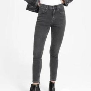 Everlane High Rise Skinny Jean Black